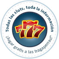 Logotipo de la página www.katextd.com con tres sietes rojos con el borde amarillo dentro de un círculo de fondo azul. El 7 central es mayor que los otros dos, que estás ligeramente inclinados. En el logo se puede leer todas las slots; toda la información; ?jugar gratis a las tragaperras! sobre otro círculo blanco de mayor tama?o que el azul.