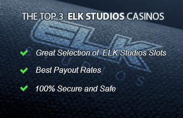 The Top 3 ELK Studios Casinos. Great selection of ELK Studios slots.?Best payout rates. 100% secure and safe.