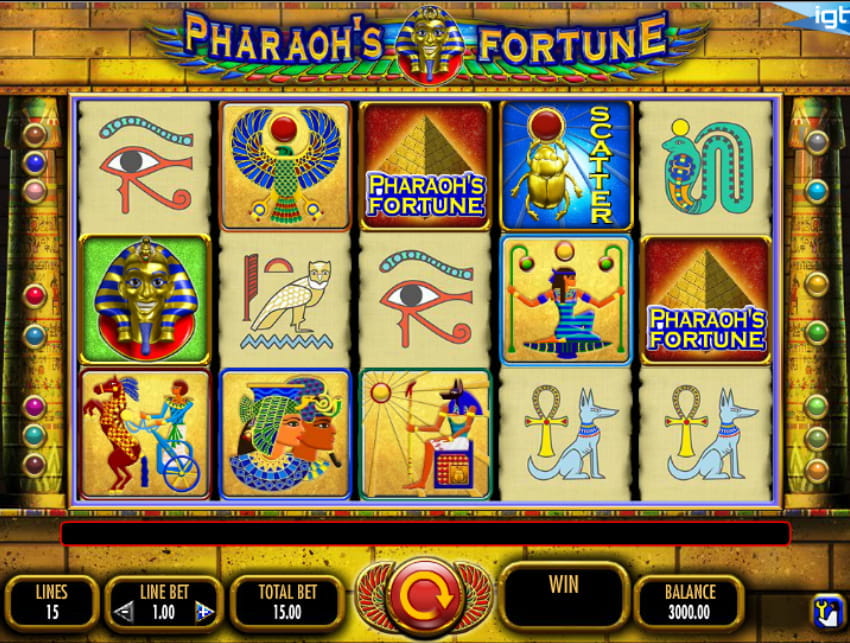 Pharaoh’s Fortune Slot from IGT