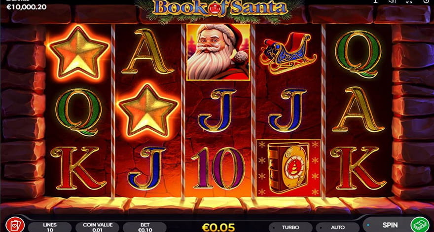 Santa Claus Slots Book of Santa